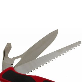 Багатофункціональний ніж Victorinox Delemont, RangerGrip 78, 130 мм, червоний/чорний 0.9663.MC