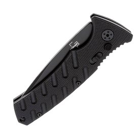 Автоматический выкидной нож Boker Plus Strike Tanto PS All Black (01BO401), изображение 4