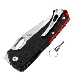 Скандинавський ніж Midgards Messer Vardo Folder Tanto Balance Line (01MG005), Профіль клинка: American Tanto, зображення 2