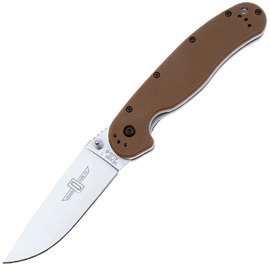 EDC ніж Ontario Knife RAT I AUS-8 Coyote Brown (ON8848CB)