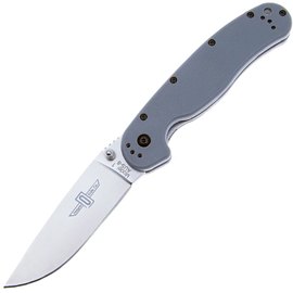 EDC ніж Ontario Knife RAT I AUS-8 Grey (ON8848GY)
