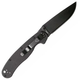 EDC ніж Ontario Knife RAT II AUS-8 BB Black (ON8861), зображення 2