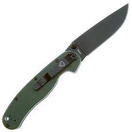 EDC ніж Ontario Knife RAT II AUS-8 BB OD Green (ON8861OD), зображення 2