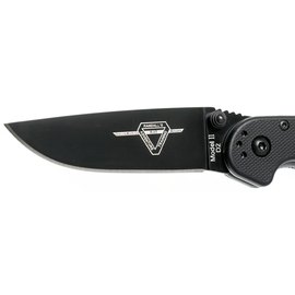 EDC ніж Ontario Knife RAT II D2 BB Black (ON8830), зображення 3
