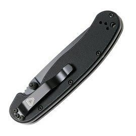 EDC ніж Ontario Knife RAT II D2 BB Black (ON8830), зображення 4