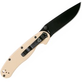 EDC ніж Ontario Knife RAT II D2 BB Desert Tan (ON8830DT), зображення 2