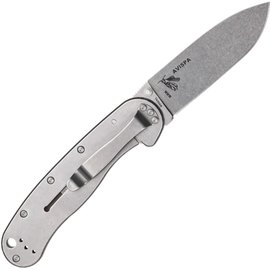 EDC ніж Esee Knives Avispa AUS-8 Nylon Desert tan (BRK1301DT), Покриття клинка: Satin, Колір: Пісочний, Марка сталі: AUS-8 (8A), Матеріал рукояті: Нейлон, зображення 2