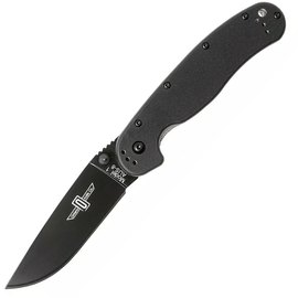 EDC ніж Ontario Knife RAT I AUS-8 BB Black (ON8846)