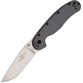 EDC нож Ontario Knife RAT I D2 Carbon Fiber Black (ON8867CF), Цвет : Серый