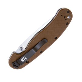 EDC ніж Ontario Knife RAT I D2 Coyote Brown (ON8867CB), Колір: Коричневий, зображення 4