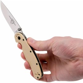 EDC ніж Ontario Knife RAT II D2 Desert Tan (ON8828DT), зображення 5