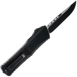 Автоматический выкидной нож Microtech Combat Troodon S/E Gen III Tactical Standard Black (1143-1T), изображение 2