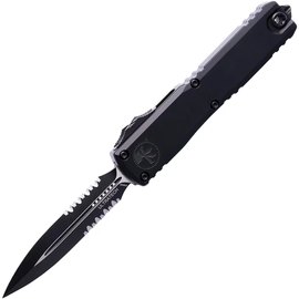 Автоматический выкидной нож Microtech Ultratech Gen III ZBP Double Edge BB PS Tactical Black (1122-2T)