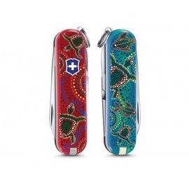 Нож Victorinox Classic Turtles Down Under 0.6223.L1710