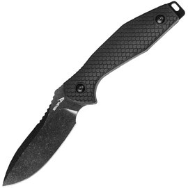 EDC ніж Skif Adventure FB Jr BSW Black (FBL-003JBSWB), Покриття клинка: BSW (Black Stonewash), Колір: Чорний