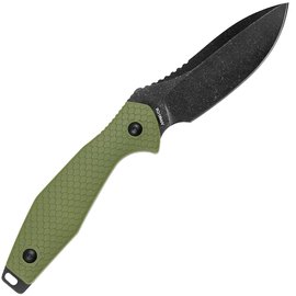 EDC ніж Skif Adventure FB Jr BSW Olive (FBL-003JBSWOL), Покриття клинка: BSW (Black Stonewash), Колір: Оливковий, зображення 2