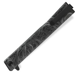 Джентльменский нож Ocaso Solstice Engraved titanium Topo Pattern Black (10ETB), Цвет : Чёрный, изображение 2