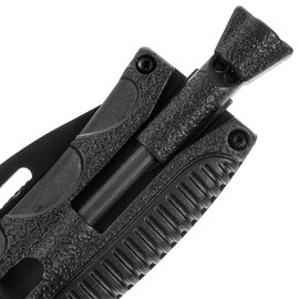 EDC ніж Mil-Tec Paracord M.Fire Starter чорний (15318400), Колір: Чорний, зображення 4