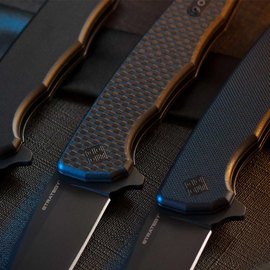 EDC нож Ocaso Strategy Carbon Fiber + G-10 Black (29BCB), Покрытие клинка: Black PVD , изображение 6