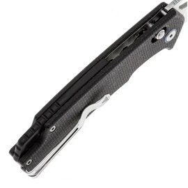 EDC ніж San Ren Mu Retreiver мікарта чорний (9203-MB), Покриття клинка: Satin, Колір: Чорний, зображення 2