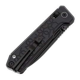 EDC ніж San Ren Mu Rubik алюміній чорний (7228B-AB), зображення 3
