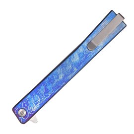 Коллекционный нож Ocaso Solstice Anodized titanium Satin (10DBS), Покрытие клинка: Satin, изображение 2