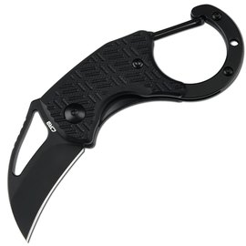 Маленький складаний ніж CJRB Anansi BB Black (J1964-BBK), Покриття клинка: BSW (Black Stonewash), Колір: Чорний