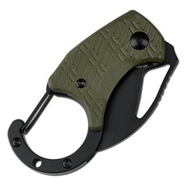 Маленький складаний ніж CJRB Anansi BB Green (J1964-BGN), Покриття клинка: BSW (Black Stonewash), Колір: Зелений, зображення 3