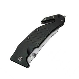 Нож спасателя Mil-Tec M.CLIP черный (15321002), изображение 3