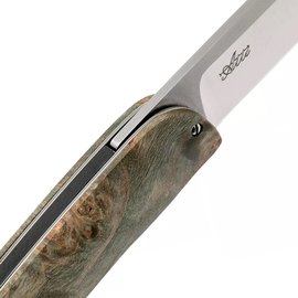 Джентльменский нож Maserin Gourmet зеленый кап тополя (380/RV), Цвет : Зелёный, Материал клинка: Нержавеющая сталь, изображение 5
