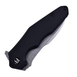 EDC нож Hightron Mini Ventura черный (HK05BLKS), Покрытие клинка: SW (Stonewash), Цвет : Чёрный, изображение 4