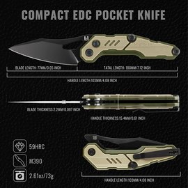 EDC нож Hightron Spectron хаки (HK04KHK), Колір: Хакі, зображення 6