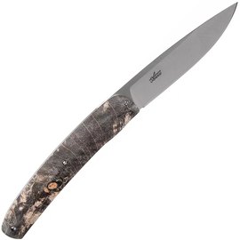 Коллекционный нож Maserin Gourmet черный кап тополя (380/RN), изображение 2