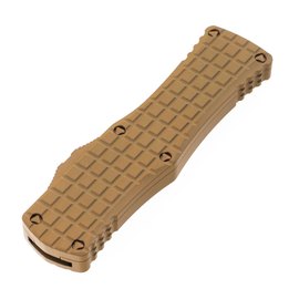 Автоматичний викидний ніж Microtech Hera D/E OTF signature, frag, cerakote, RAL-8000 (702-1FRCRAS), зображення 3