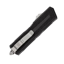 Автоматичний викидний ніж Microtech Scarab II Gen III D/E-S, stonewash, чорний (1180-10), зображення 4
