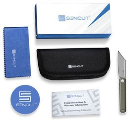 Джентльменский нож Sencut Skelfin черный S25007-2, Цвет : Чёрный, изображение 6