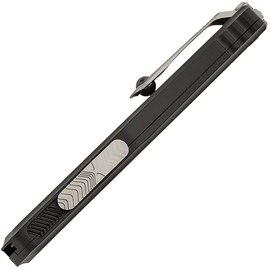 Автоматичний викидний ніж Microtech Hera II OTF, recurve stonewash, чорний (1705-10), зображення 3