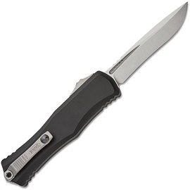Автоматичний викидний ніж Microtech Hera II OTF, recurve stonewash, чорний (1705-10), зображення 2