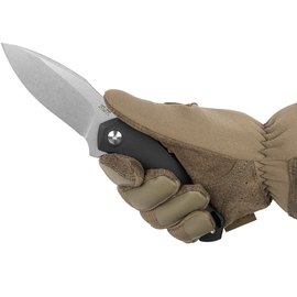 EDC нож Cimmerian Knives С1 N690 SW Black (1462.00.07), Покрытие клинка: SW (Stonewash), Цвет : Чёрный, Материал клинка: Нержавеющая сталь, изображение 5