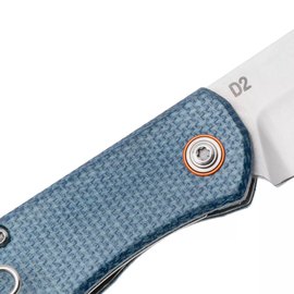 Маленький складной нож Black Fox Teeny Micarta Blue (BF-785 MIBL), Цвет : Синий, изображение 4