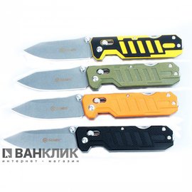 Нож Ganzo G735-YB черно-желтый