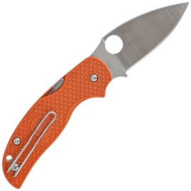 EDC нож Spyderco Sage 5 Lightweight CPM REX 121 FRN Orange (C123BORP), изображение 2