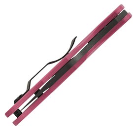Колекційний ніж Spyderco Yojimbo 2 Black Blade Sprint Run Pink (C85GPNBKP2), зображення 5
