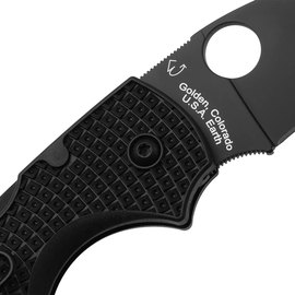 Маленький складной нож Spyderco Lil&rsquo; Native Lightweight BB Black (C230PBBK), изображение 5
