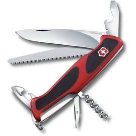 Багатофункціональний ніж Victorinox Ranger 55 Grip червоний (0.9563.CB1)