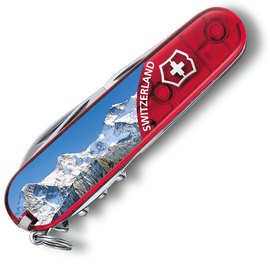 Багатофункціональний сувенірний ніж Victorinox Climber Jungfrau (1.3703.TE3), зображення 2