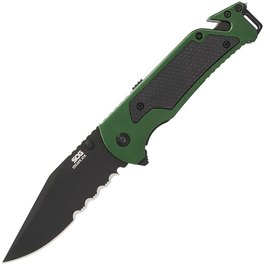 Нож спасателя SOG Escape ATK 2.0, Olive Drab (SOG 11-52-01-43)