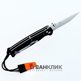 Нож Ganzo G7412-BK-WS чёрный