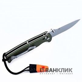 Нож Ganzo G7412-GR-WS зелёный