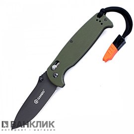 Нож Ganzo G7413-GR-WS зелёный